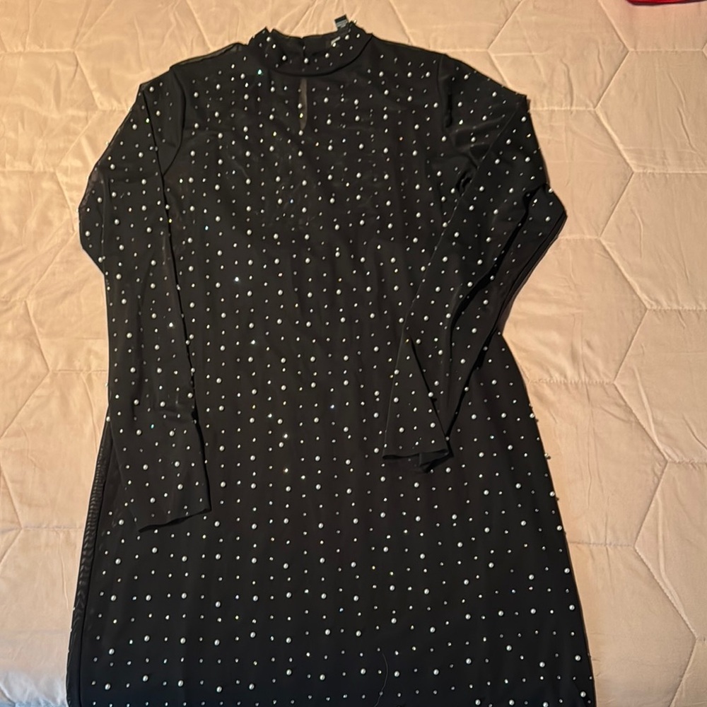 Pearl and Rhinestone Dress